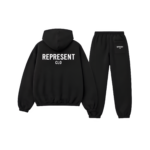 Represent Black Tracksuit