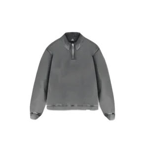 Initial Zip Vintage Grey